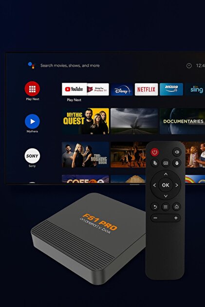 FS1PRO TEKNOLOJI FS1 4K ANDROİD TV BOX CİHAZI - Çanaksız Tv İzleme