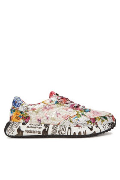 Women's Sneakers multicolor LAURA VITA-BURTON 05 BLANC