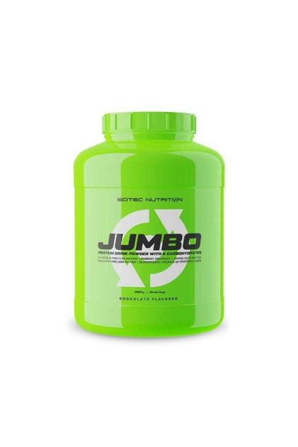 Jumbo Protein Drink Powder With 6 Carbohydrates, Chocolate Flavored, 16 Servings