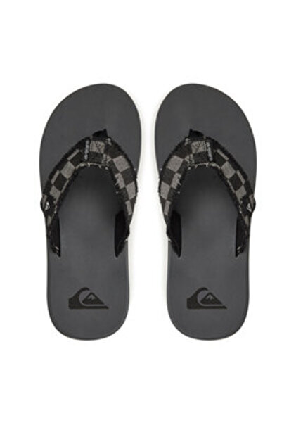 Șlapi negri pentru bărbați QUIKSILVER-AQYL100047 GRY GREY