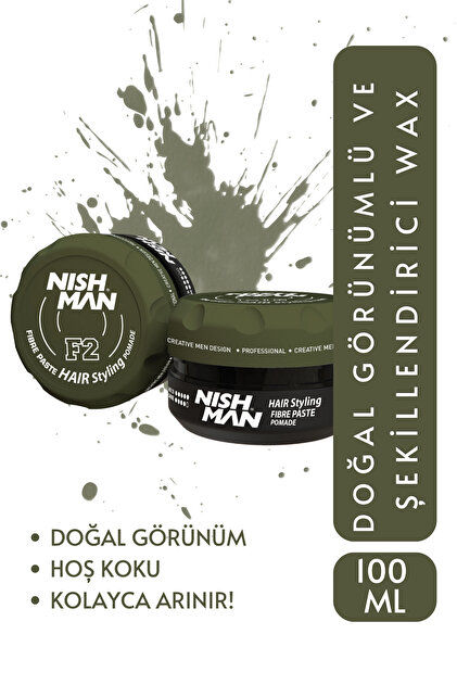 NISHMAN F2 Saç Şekillendirici Ve Bukle Belirginleştirici Bakım