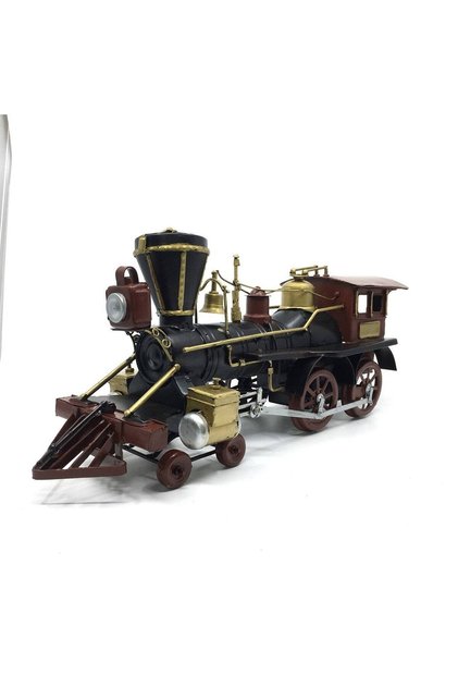 1868 Jupiter Buharlı Metal Model Lokomotif Tren / Nostaljik Dekoratif Tren / Dekoratif Metal Araçlar
