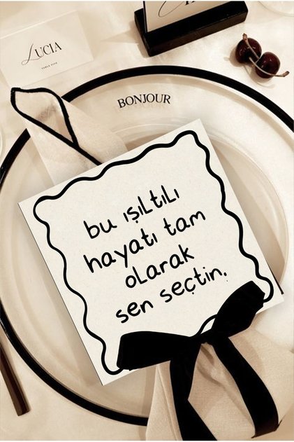 Bekarlığa Veda Partisi Siyah Krem Motto 12 Adet Eğlenceli Kartlar Bride To Be Gelin