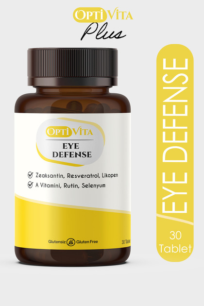 Eye Defense 30 Tablet Likopen, Zeaksantin, Rutin, Resveratrol Göz Sağlığı İçin Multivitamin