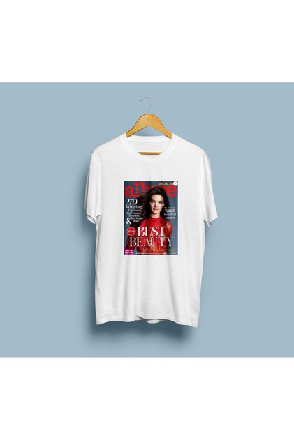 Oversize Allure Magazine Kendall Jenner Cover Design Unisex T-Shirt