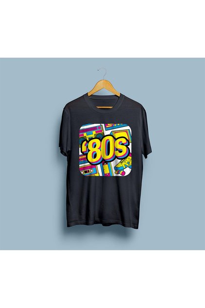 Oversized '80s/Eighties Design Unisex t-shirt