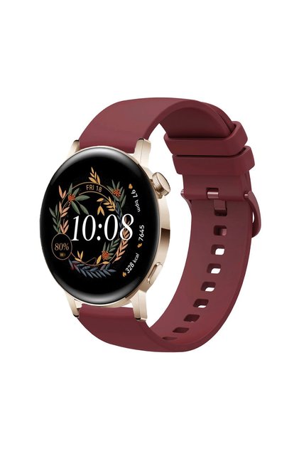 Huawei Watch Gt3 42mm ile Uyumlu Kordon Jel Silikon Tokalı Kayış