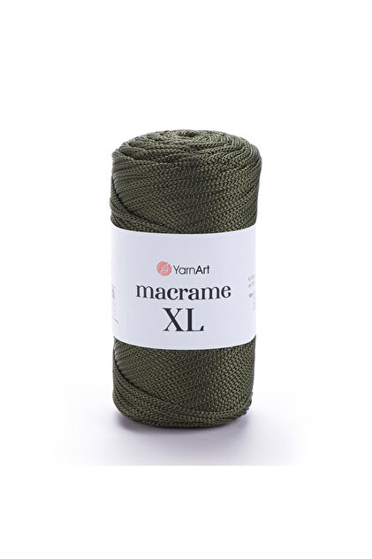 Macrame Xl - Ață de tricotat manual Macrame Khaki-164