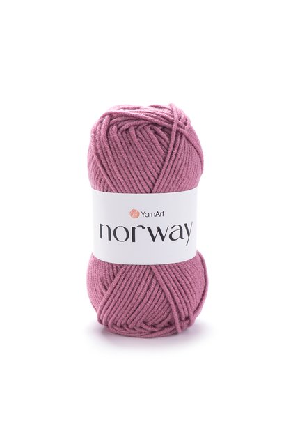 Norway - El Örgü Ipi Gül Kurusu-3017