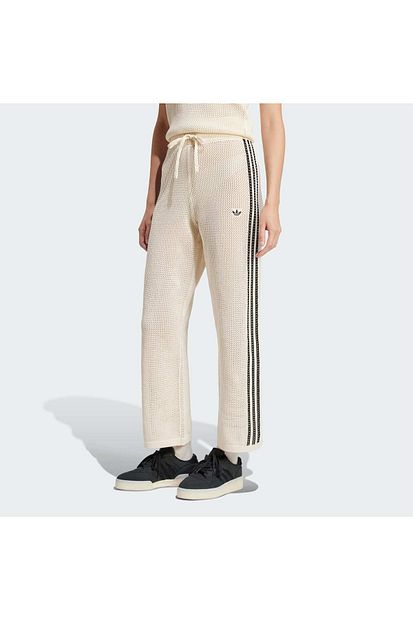 【adidas】Premium Crochet Track Pants Adidas Originals Premium Crochet Track Pants Wonder White M