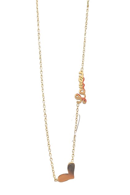 Love U Heart Steel Necklace