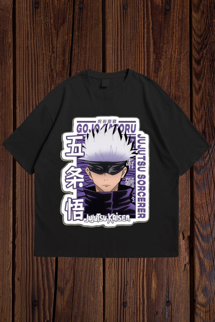 Gojo Satoru Printed Oversize T-Shirt