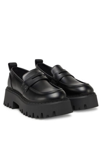 Mocasini damă negri BUFFALO-1624079 BLK BLACK