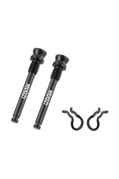 2pcs Black 2pcs Titanium Bolts Bicycle Disc Brakes Caliper Lightweight Mounting Screws Road MTB Disc
