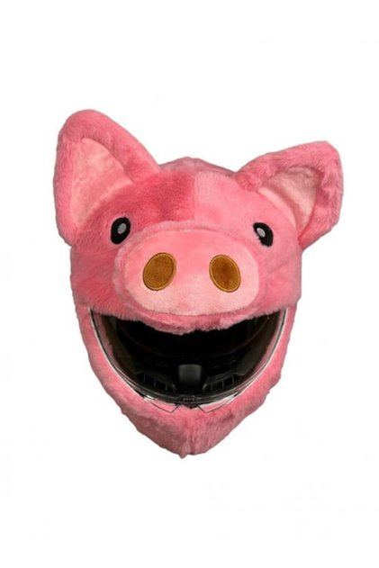 Husa Amuzanta Casca Moto Porc