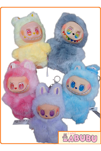 AVO-CATTO Labubu Canavar 1 adet Peluş Love Happines Hope Serenity