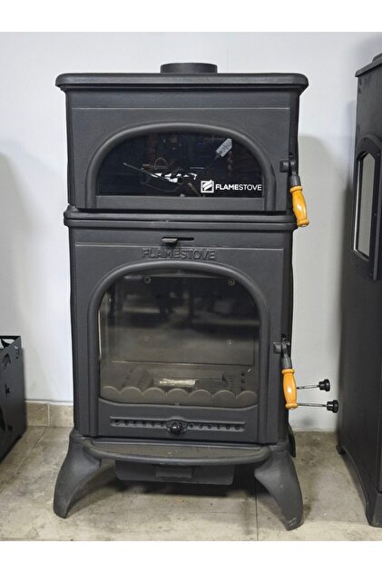 flamestove FS-024-AK MODENA LÜX OVEN ALTTAN KÜLLÜKLÜ 3 CAMLI
