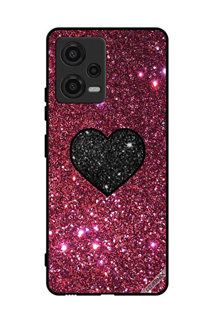 Protective Case Cover For Xiaomi Poco X5 Heart In Glitters