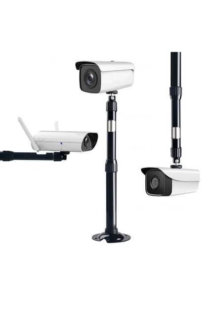 Metal Uzayabilen Döner Başlıklı CCTV Kamera Projeksiyon Duvara Monte Askı Aparatı-AL5282