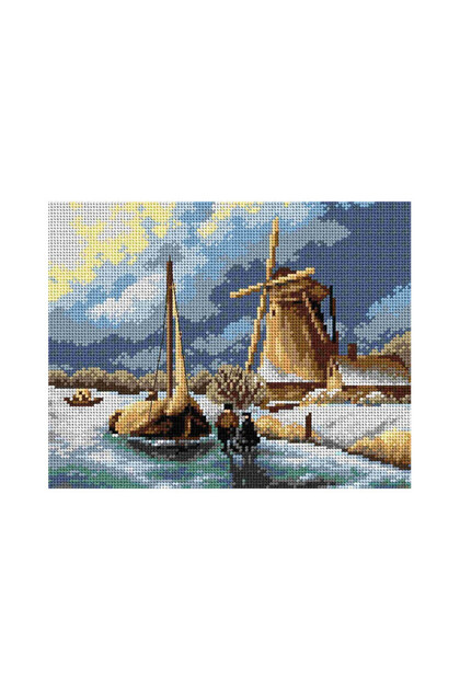 Baskılı Goblen Manzara 2692 24*34 cm