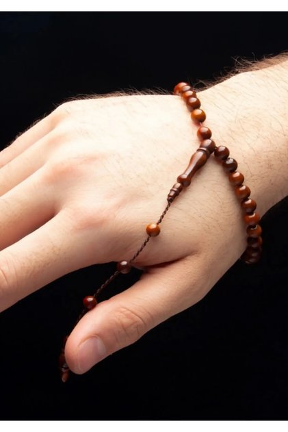 Men's Gift System Tassel 7mm Ankle Length Kuka Rosary