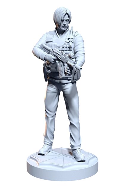 Miyazaki Premium Leon Scott Kennedy Figürü | Resident Evil