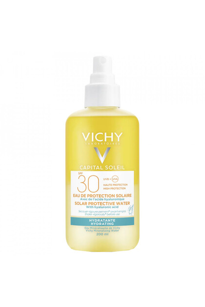 Apă de protecție solară Capital Soleil Hydra cu SPF 30, 200 ml