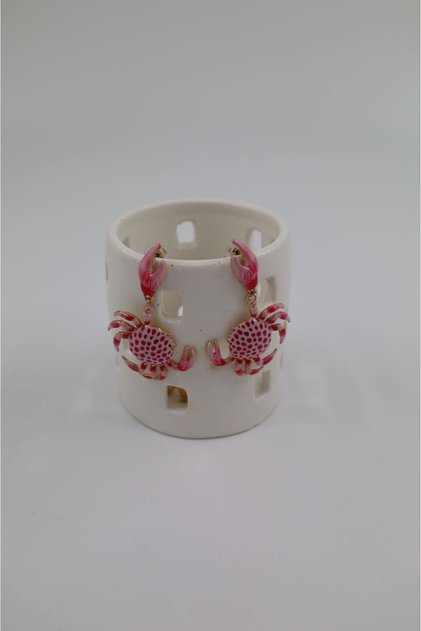 Summer Crab Earrings