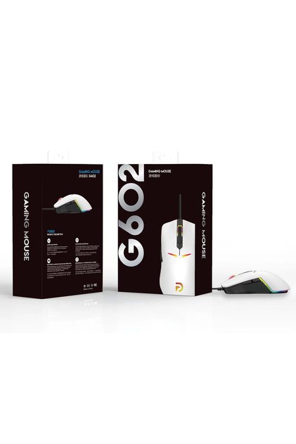 TRİO G602 Beyaz Gaming Mouse – Yüksek Performanslı, Ergonomik ve Hassas Oyuncu Mouse’u