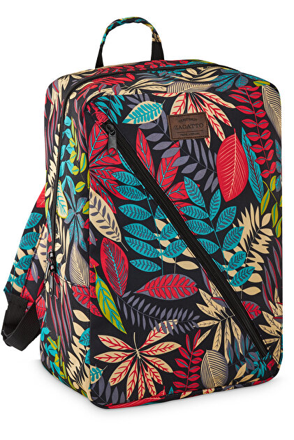 Rucsac calatorie, Multicolor, Bagaj de mana cabina avion, 40x20x25 cm, Wizz Air/ Ryanair, 10kg