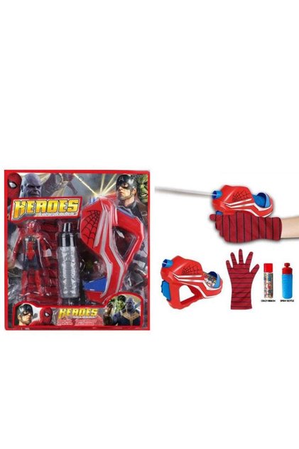 قفازات وقاذفة لعبة Ultimate Spider-Man
