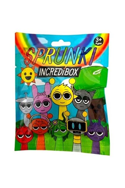 Figurină surpriză Sprunki, diverse personaje, multicolor, 10 cm