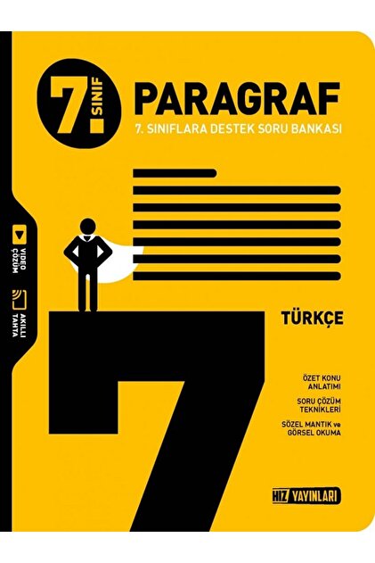 Evrensel İletişim Yayınları 7.Sınıf Hız Yayınları PARAGRAF Soru