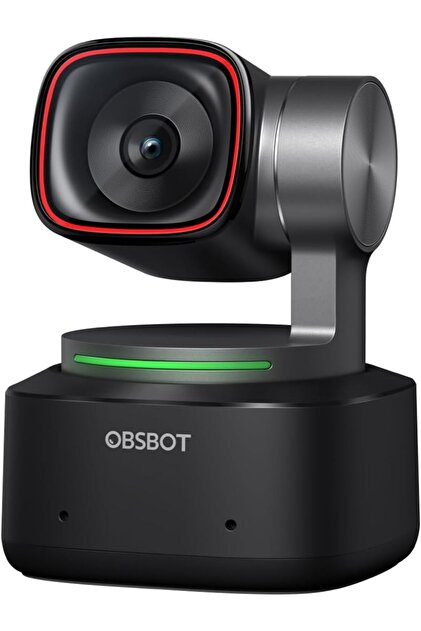 Ucuz Depo OBSBOT Tiny 2 Lite Sensörlü Akış 4K PTZ Web Kamerası PC