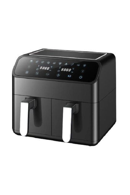 Friteuza dubla cu aer cald, 3000W