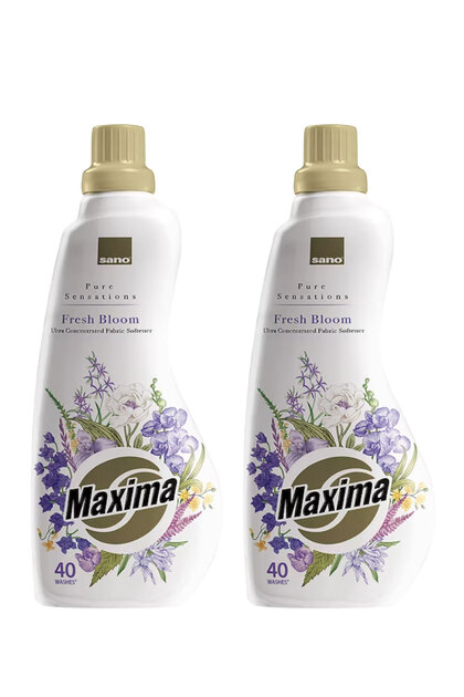 Υπερσυμπυκνωμένο μαλακτικό ρούχων Sano Fresh Bloom 1L x 2
