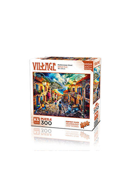 Ks Games Mediterranean Street 300 Parça Puzzle - Fiyatı, Yorumları