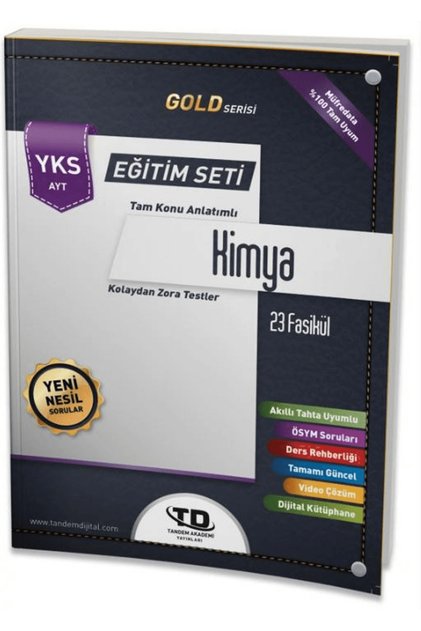 AYT Gold Serisi Chemistry 23 Fasikül Training Set