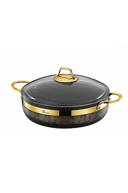 Brioni Royal Stone 22 cm Sahan Tiger-Eye-Gold