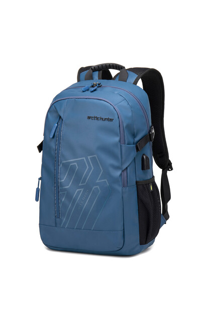 26 L Laptop Backpack Water Resistant Anti-Theft Pocket with USB Port Premium Office Backpack B00387