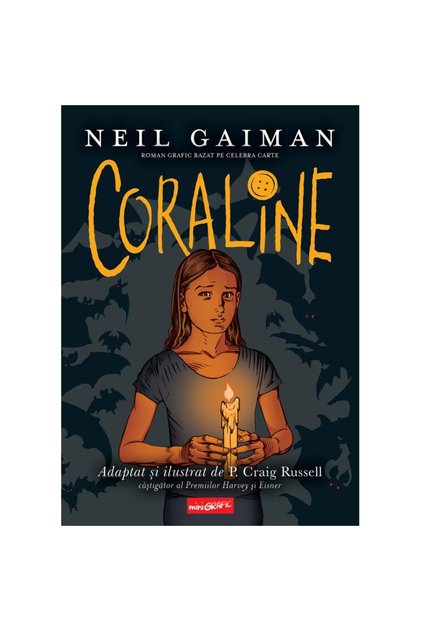 Coraline . Roman grafic, Neil Gaiman, P. Craig Russell, miniGraphic