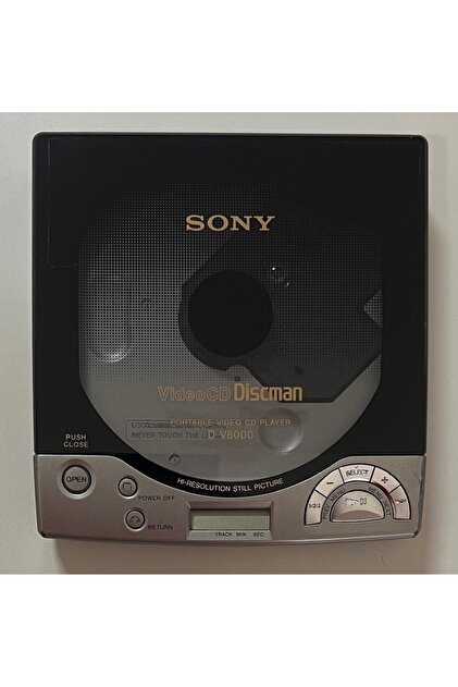 Sony D-V 8000 Discman Cd Player (Orijinal Dönem Ürünü