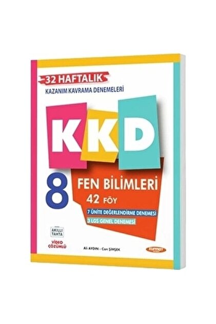 Kurmay Yayınları KDD Kazanım Kavrama Denemeleri 8. Sınıf Matematik