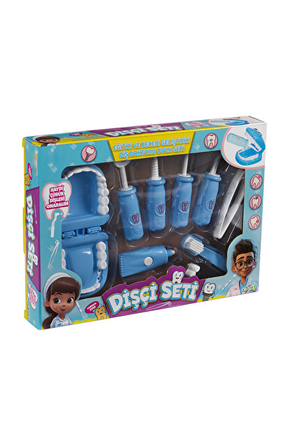 TOYZZONE TOYS STORE Çocuklar İçin Dişçi Oyunu Seti – Ağız Modeli