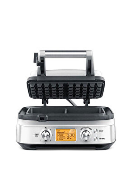 Breville Waffle Maker VST072X - Macchina Per Waffle Con Piastre Profonde E Rivestimento DuraCeramic - Foto 4