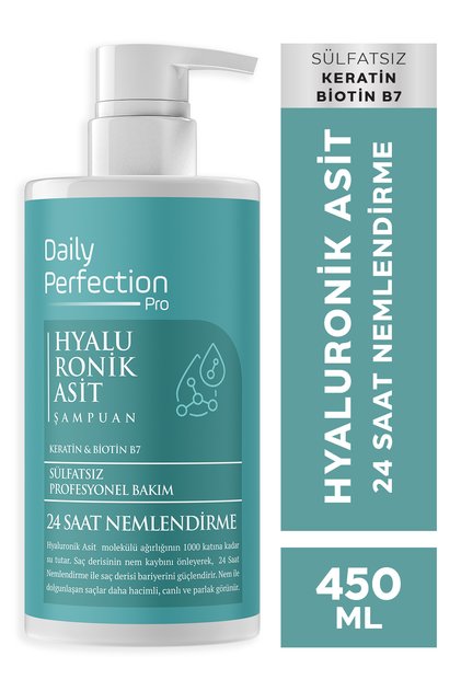 Şampuan Hyaluronik Asit 450 ml