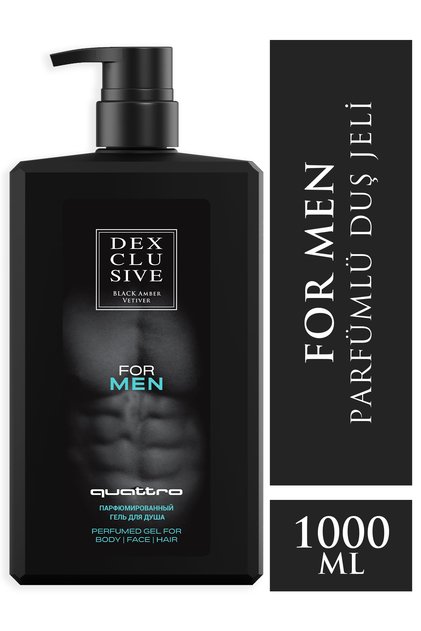 Duş Jeli Quattro For Men 1000 ml