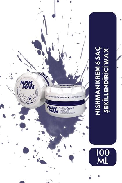 Krem 6 Saç Şekillendirici Wax / Uzun Saç Tiplerine Yönelik 100 Ml
