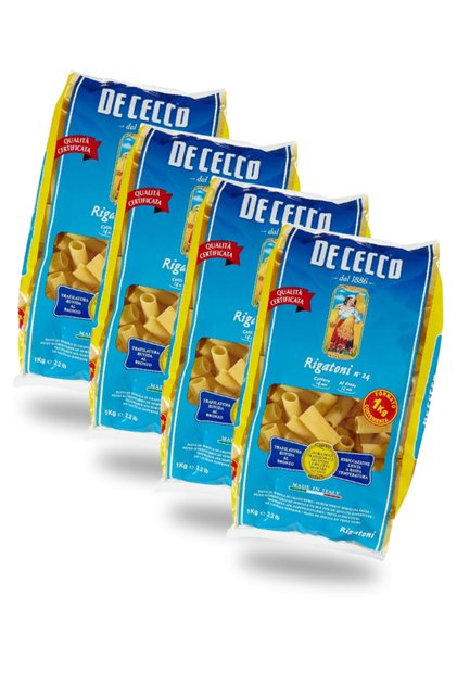 Rigatoni No: 24 1 Kg X4 X 12 Paket