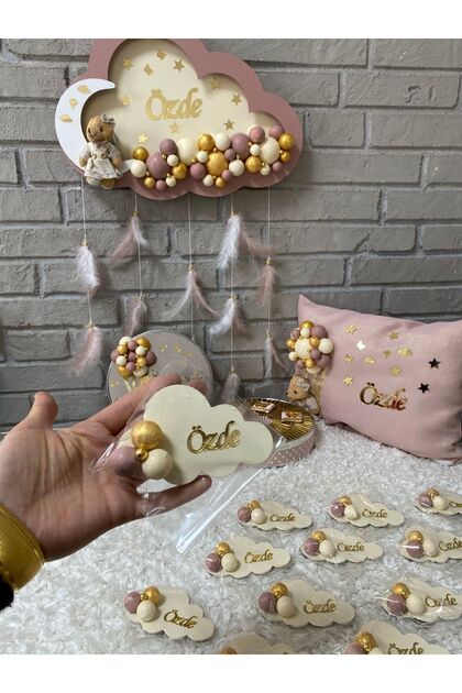 Bubble Bebek Kapı Süsü - Yastık - 20 Magnet